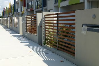 Aluminiumslatfencingpanels